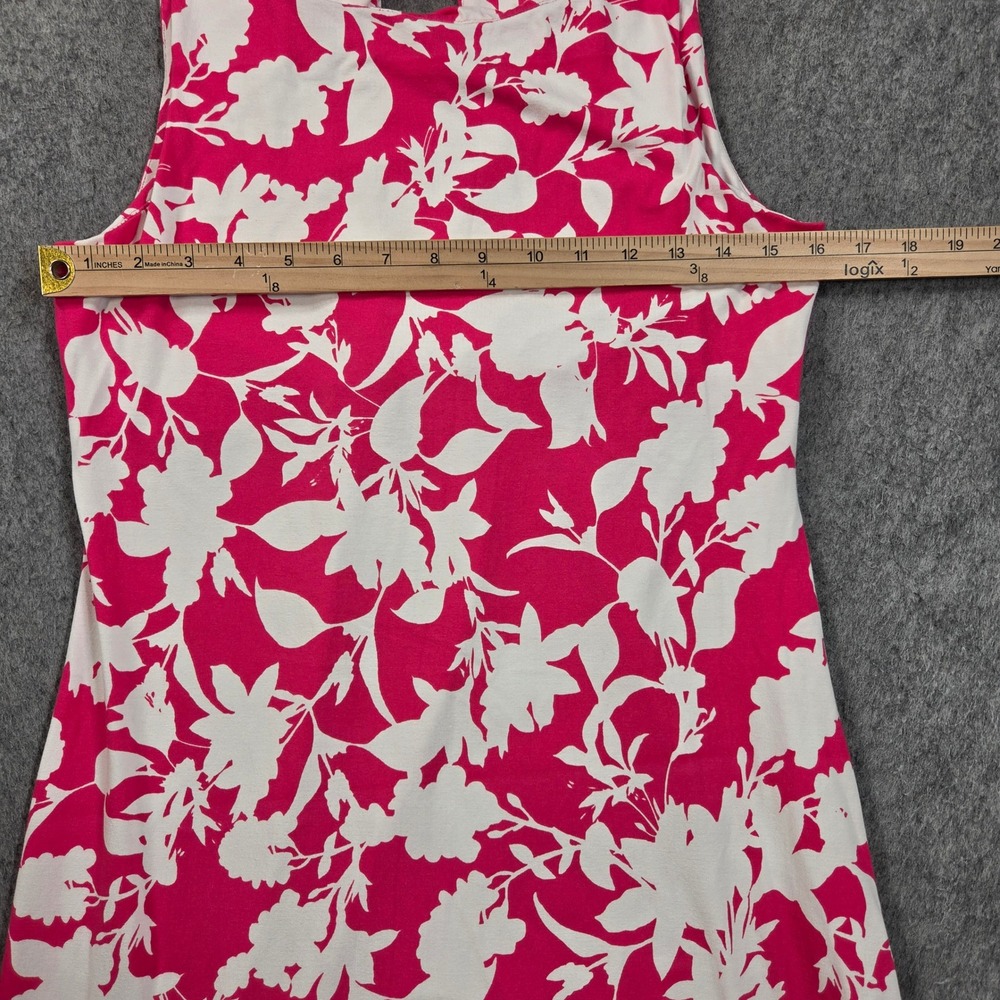 Tommy Bahama Shift Dress Womens Small Pink White Floral Sleeveless SW621167 - Picture 6 of 8